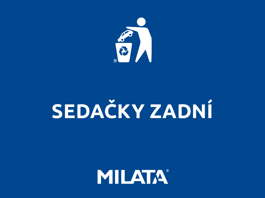 Sedačky zadní SAAB