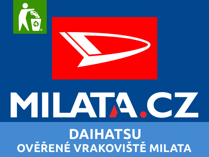Použité autodíly DAIHATSU - Vrakoviště na díly