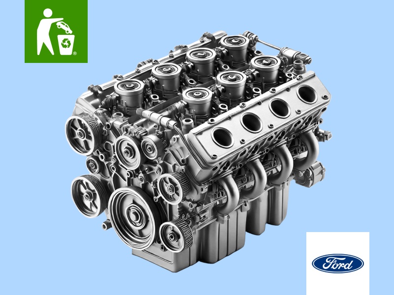 Motory, části a díly motorů FORD