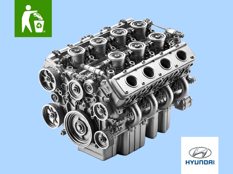 Motory, části a díly motorů HYUNDAI 