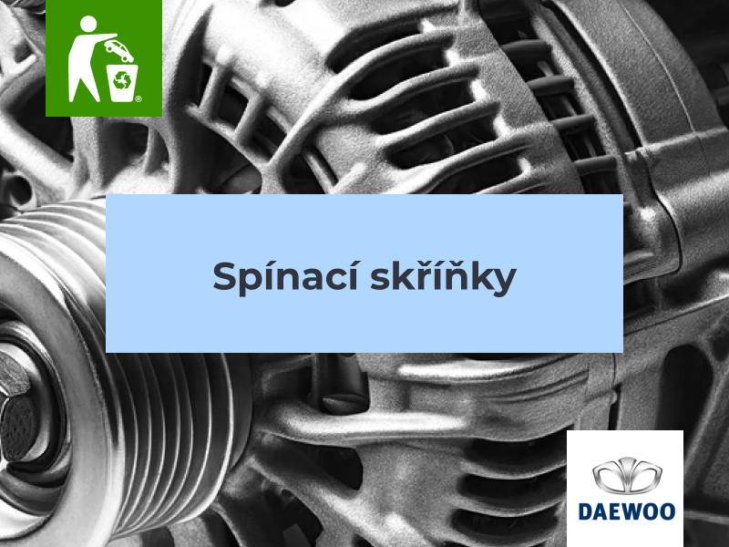 Spínací skříňky Daewoo - Použité díly | Vrakoviště